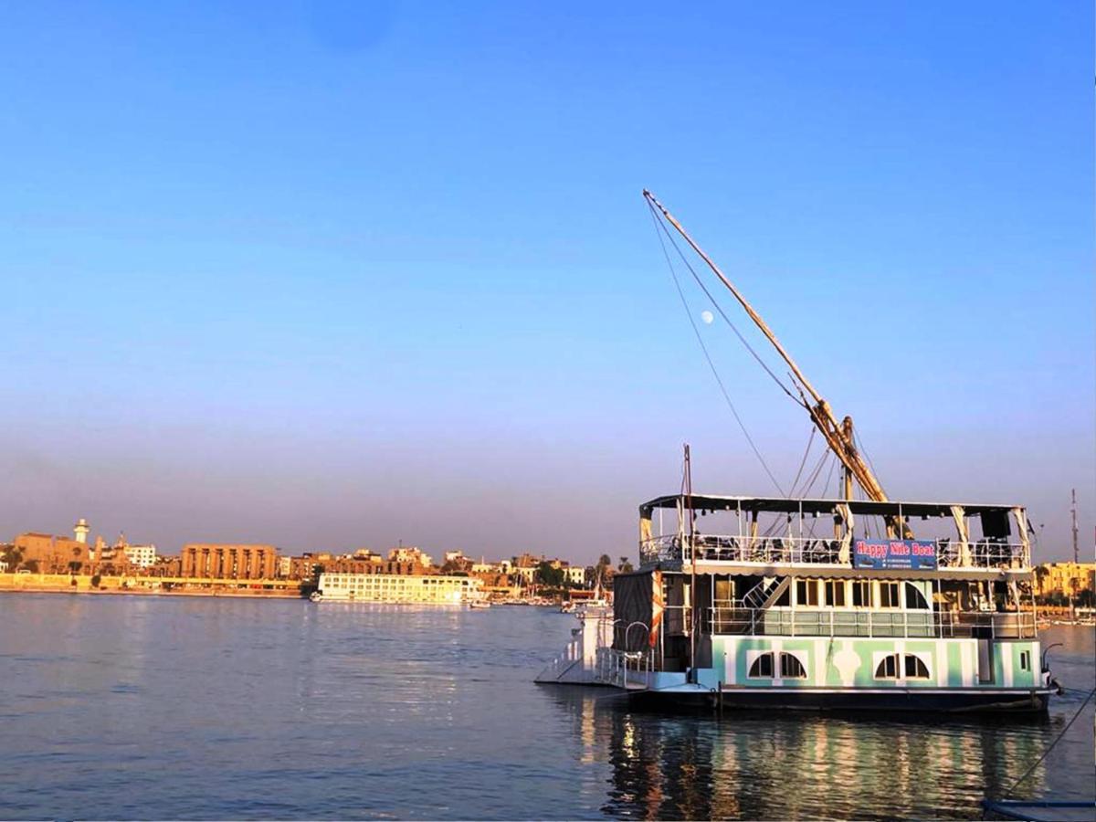 Floating Hotel- Happy Nile Boat Luxor Eksteriør bilde