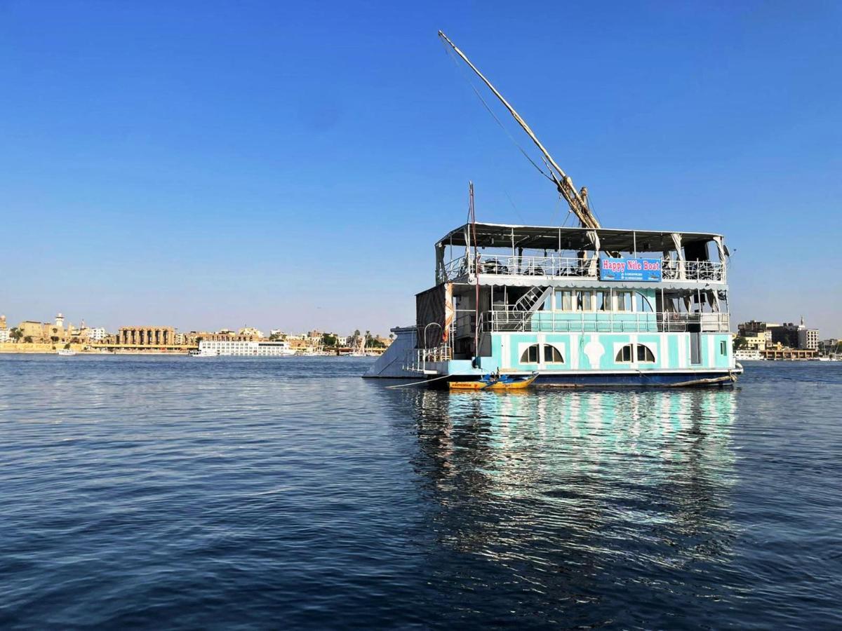 Floating Hotel- Happy Nile Boat Luxor Eksteriør bilde