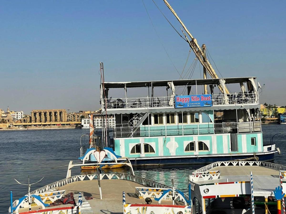 Floating Hotel- Happy Nile Boat Luxor Eksteriør bilde