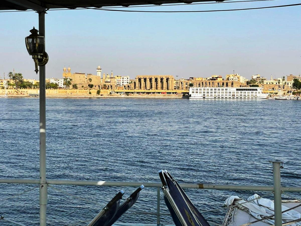 Floating Hotel- Happy Nile Boat Luxor Eksteriør bilde