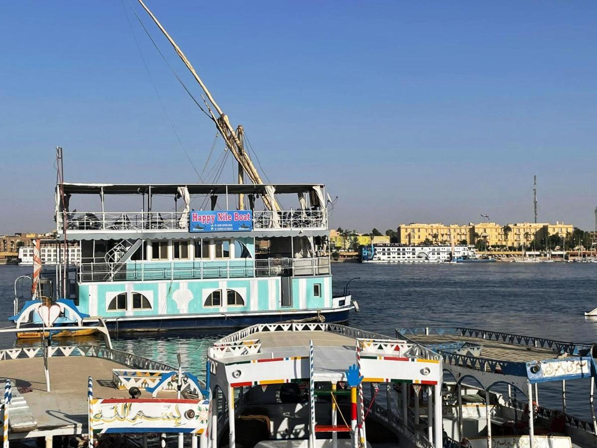 Floating Hotel- Happy Nile Boat Luxor Eksteriør bilde