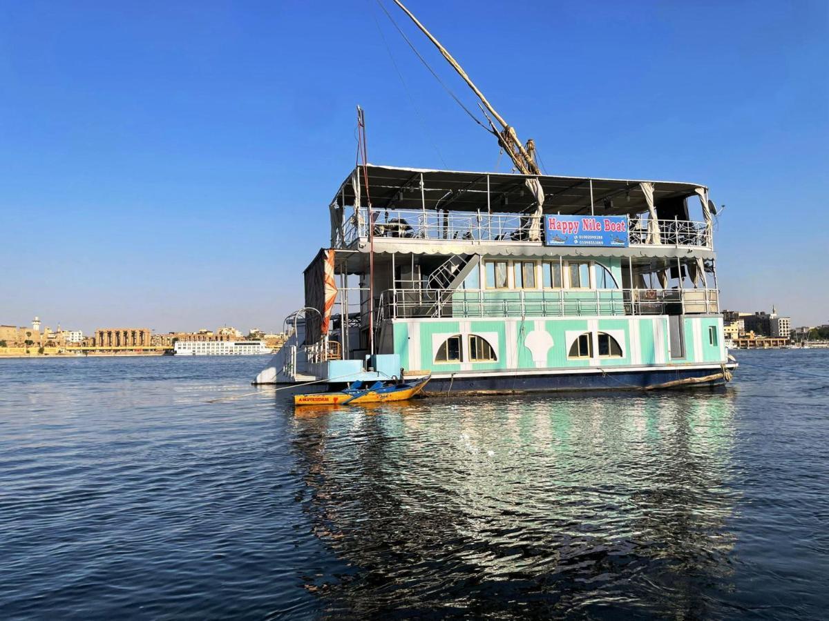 Floating Hotel- Happy Nile Boat Luxor Eksteriør bilde