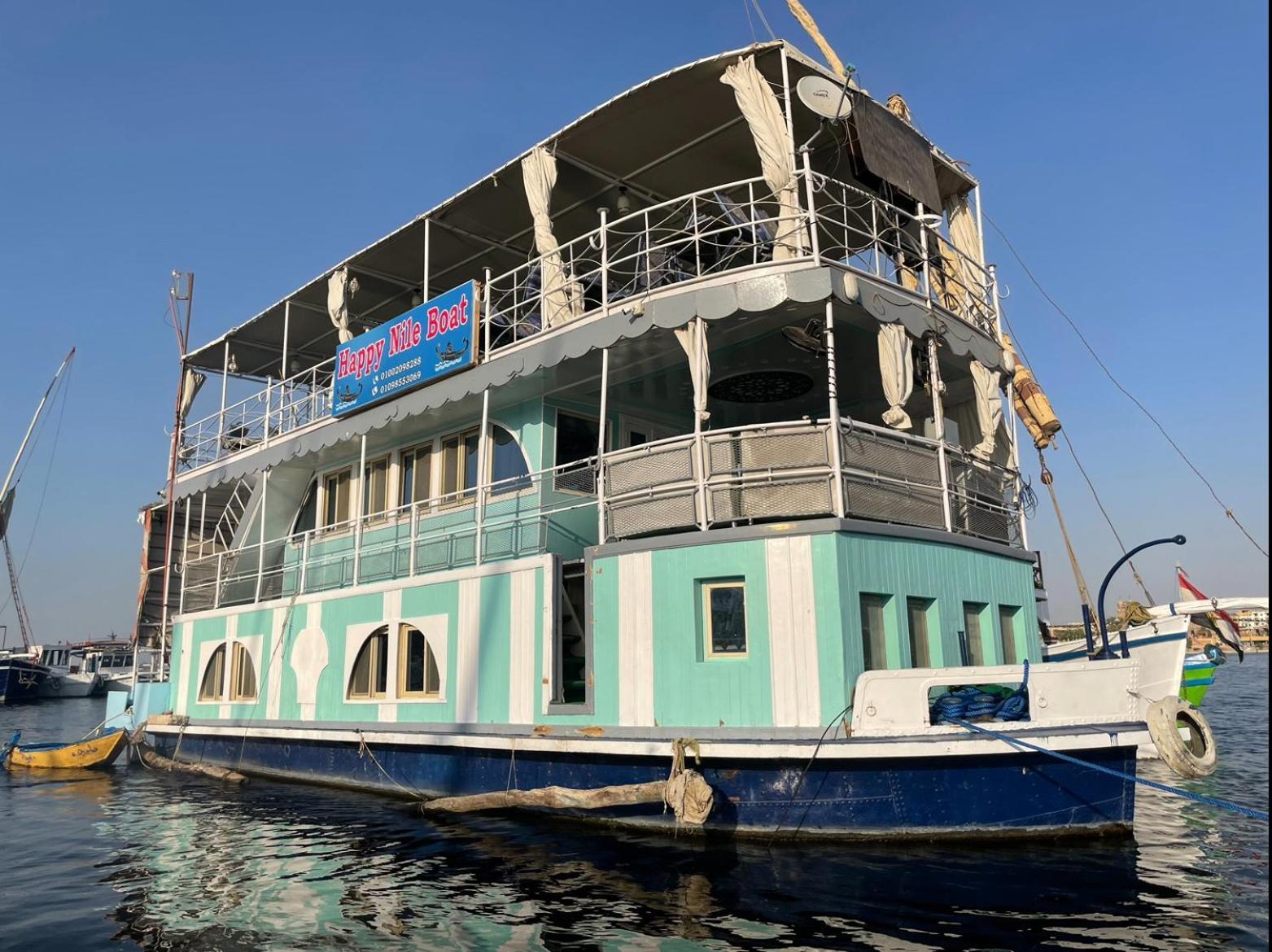 Floating Hotel- Happy Nile Boat Luxor Eksteriør bilde